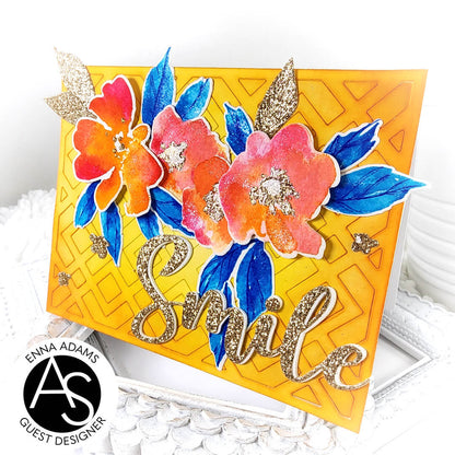 Alex Syberia Designs Watercolour Flowers Die Set