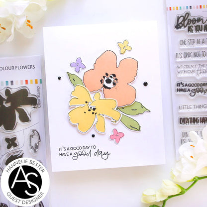 Alex Syberia Designs Watercolour Flowers Die Set