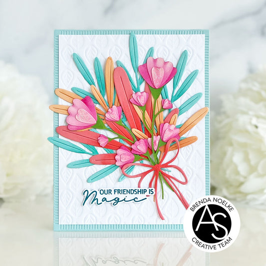 Alex Syberia Designs Whimsy Blooms Bouquet Die Set