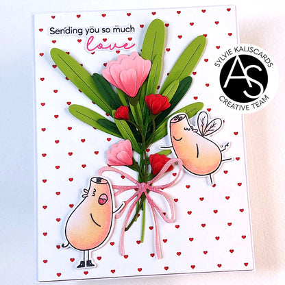 Alex Syberia Designs Whimsy Blooms Bouquet Die Set