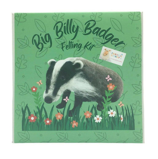 Big Billy Badger Model Felting Kit 1