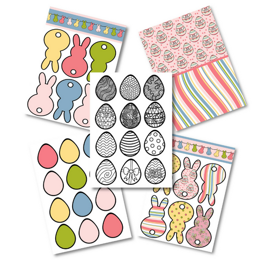 Della by Design Patterned Papers - Easter Crafts
