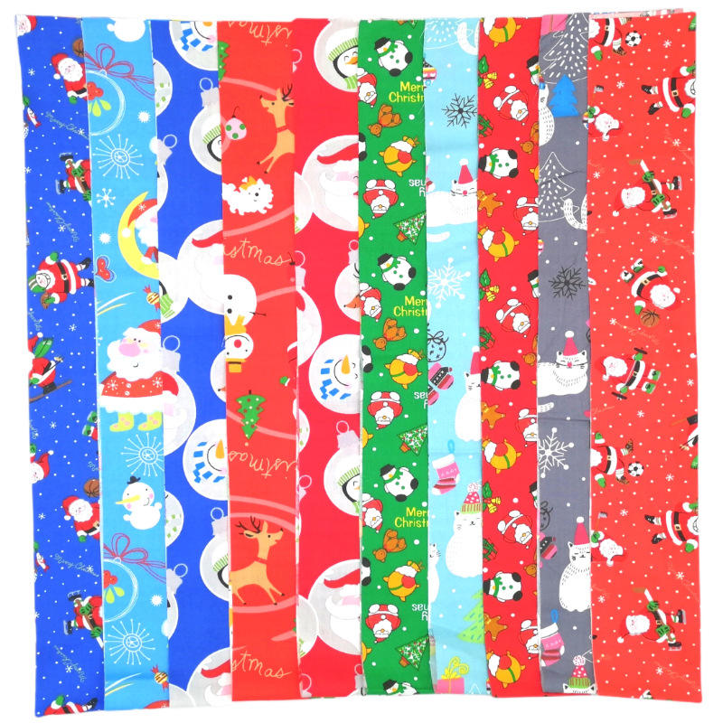 Pre-Cut Christmas Printed Jelly Rolls Strips