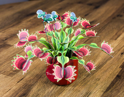 Venus Fly Trap Papercraft Plant Kit
