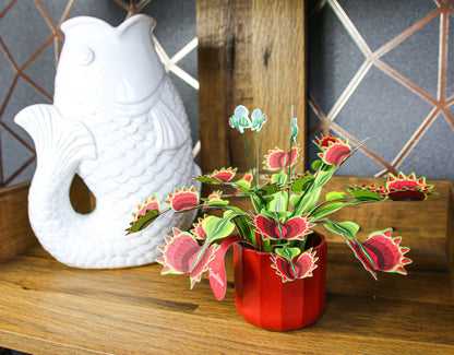 Venus Fly Trap Papercraft Plant Kit