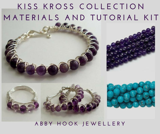Kiss Kross Jewellery Collection Kit – Materials & Digital Tutorials by Abby Hook