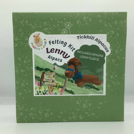 Lenny Alpaca Model Felting Kit 1