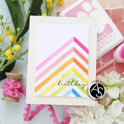 Modern Stripes Stencil