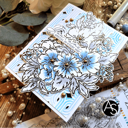 Modern Weave Layering Stencil