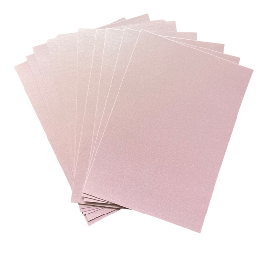 Oakwood A4 Single Sided Powder Purple Pearl Card- Pack of 10