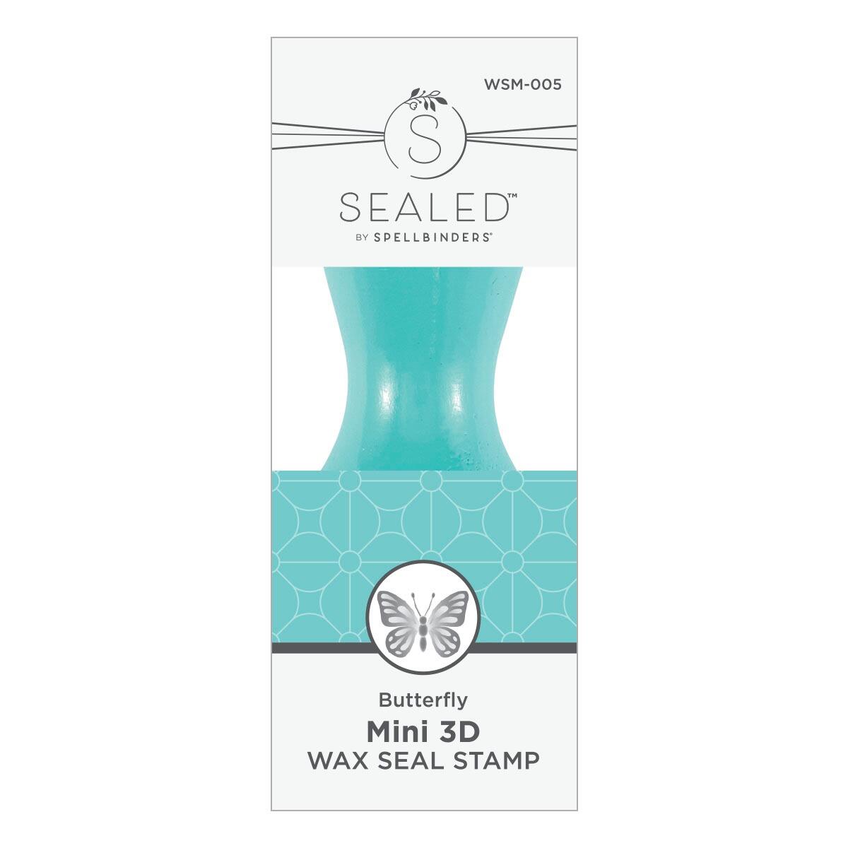 Spellbinders Butterfly Mini 3D Wax Seal from the Mini Wax Seals Collection