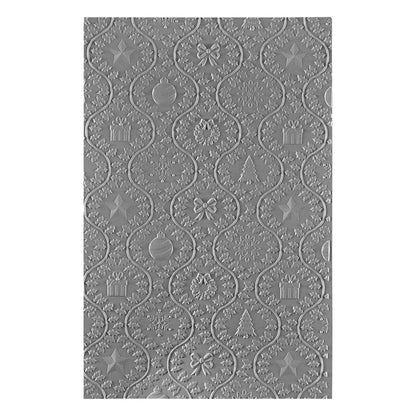 Spellbinders Country Christmas 3D Embossing Folder from the Country Christmas Collection by Annie Williams