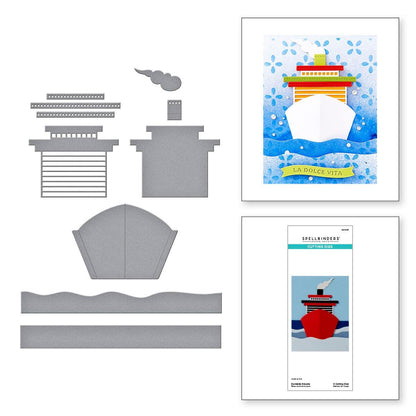 Papercraft die cuts for holiday cards and journals