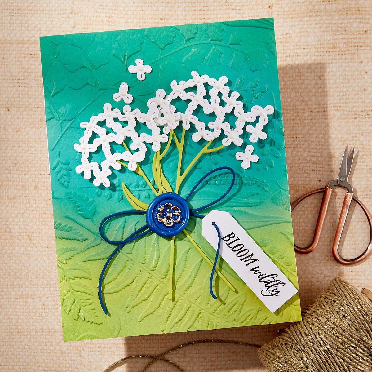 Spellbinders Field Notes 3D Embossing Folder from the Field Notes Collection