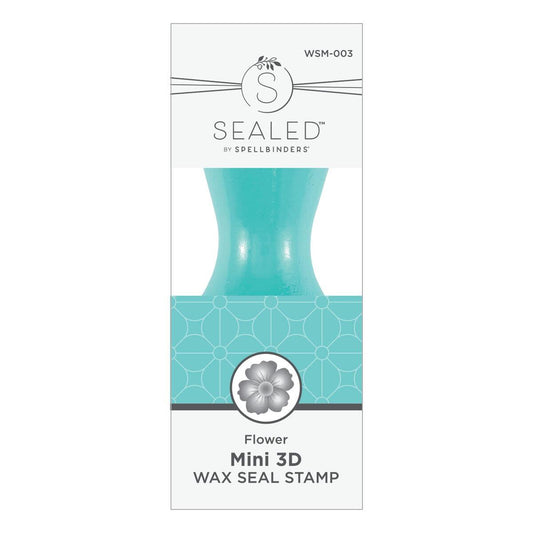 Spellbinders Flower Mini 3D Wax Seal from the Mini Wax Seals Collection -  Spellbinders - 1