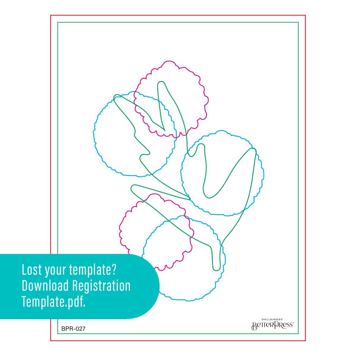 Spellbinders Growing Betterpress Plates & Die Set from the Modern Botanicals Collection by Dina Wakley -  Spellbinders - 4