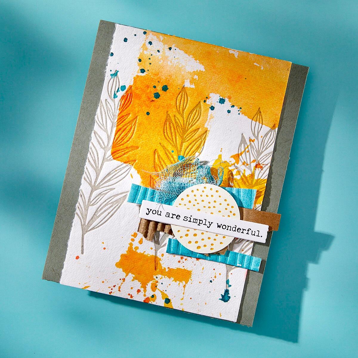 Spellbinders Growing Betterpress Plates & Die Set from the Modern Botanicals Collection by Dina Wakley -  Spellbinders - 7