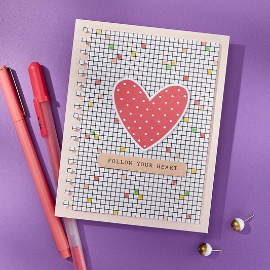 Spellbinders Journal Grid Registration Press Plates | Take Note Collection