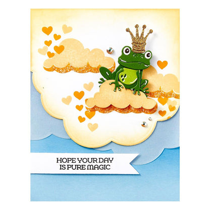 Spellbinders Jump for Joy Sentiments Clear Stamp Set from the Jump for Joy Collection