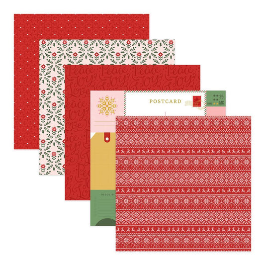 Spellbinders Merry Moments Paper Pad from the Merry Moments Collection