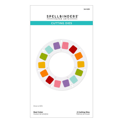 Spellbinders Reel Color Etched Dies from the Take Note Collection