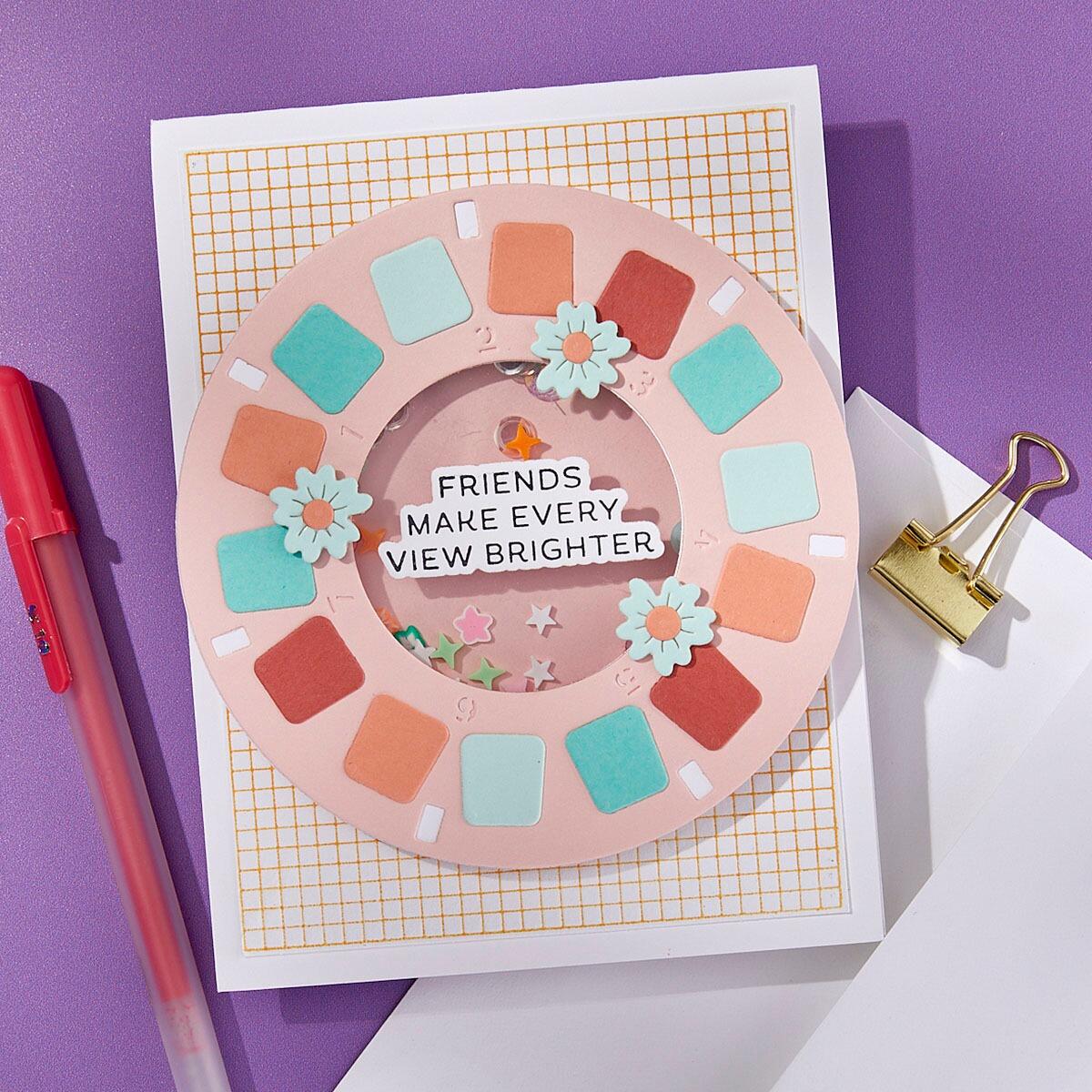 Spellbinders Reel Color Etched Dies from the Take Note Collection