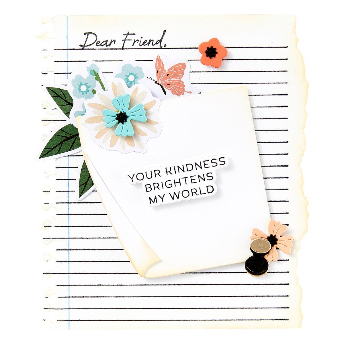 Spellbinders Take Note Registration Press Plates from the Take Note Collection