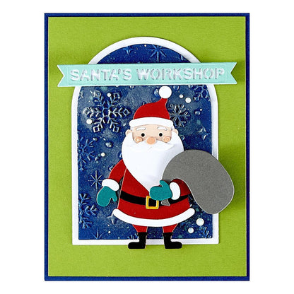 Spellbinders The Clauses Etched Dies from the North Pole Friends Collection by Simon Hurley