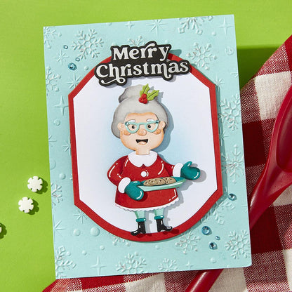 Spellbinders The Clauses Etched Dies from the North Pole Friends Collection by Simon Hurley