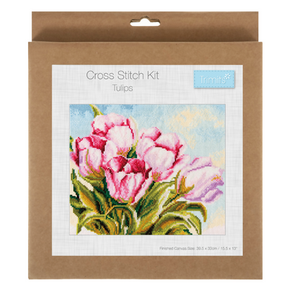 Trimits Tulips Large Cross Stitch Kit