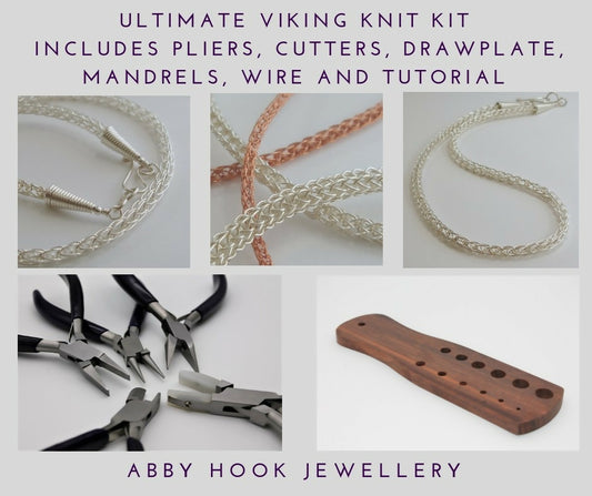 Ultimate Viking Knit Jewellery Making Kit by Abby Hook