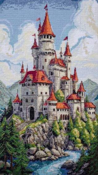 Abris Art. Among the Clouds Cross Stitch Kit - CraftSource Market: Craft Supplies & Kits Cross Stitch
