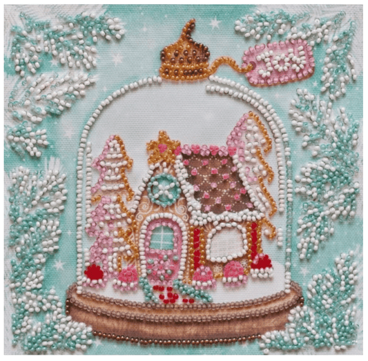 Abris Art. Cheerful House Beading Kit - CraftSource Market: Craft Supplies & Kits Beading Kit