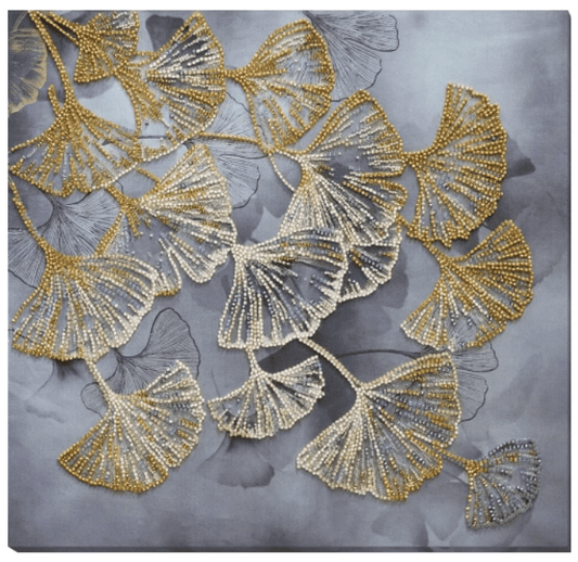 Abris Art. Ginkgo Biloba Beading Kit - CraftSource Market: Craft Supplies & Kits Beading Kit