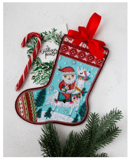 Abris Art. I Believe in fairy tales Stocking Kit - CraftSource Market: Craft Supplies & Kits Beading Kit