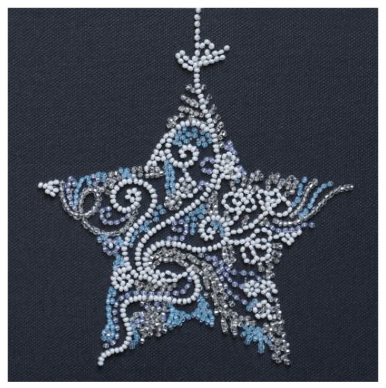 Abris Art. Lace star Beading Kit - CraftSource Market: Craft Supplies & Kits Beading Kit