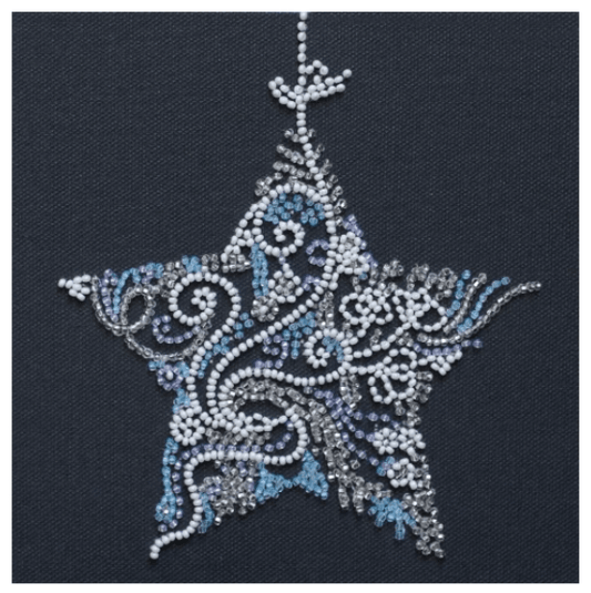 Abris Art. Lace star Beading Kit - CraftSource Market: Craft Supplies & Kits Beading Kit