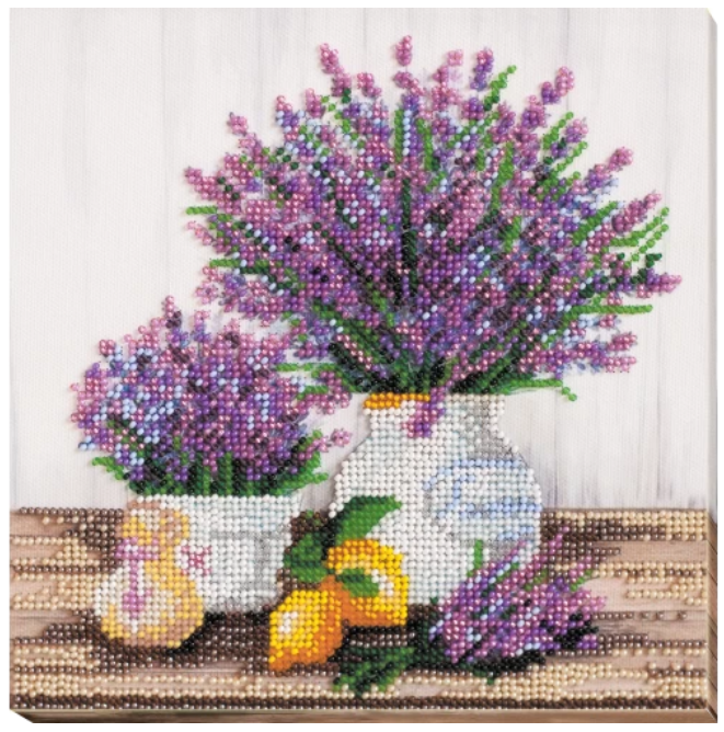 Abris Art. Lavender's Aroma Beading Kit - CraftSource Market: Craft Supplies & Kits Beading Kit