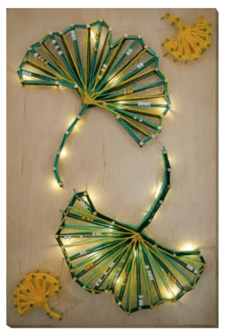 Abris Art. Malachite Dance String Art Kit - CraftSource Market: Craft Supplies & Kits Beading Kit