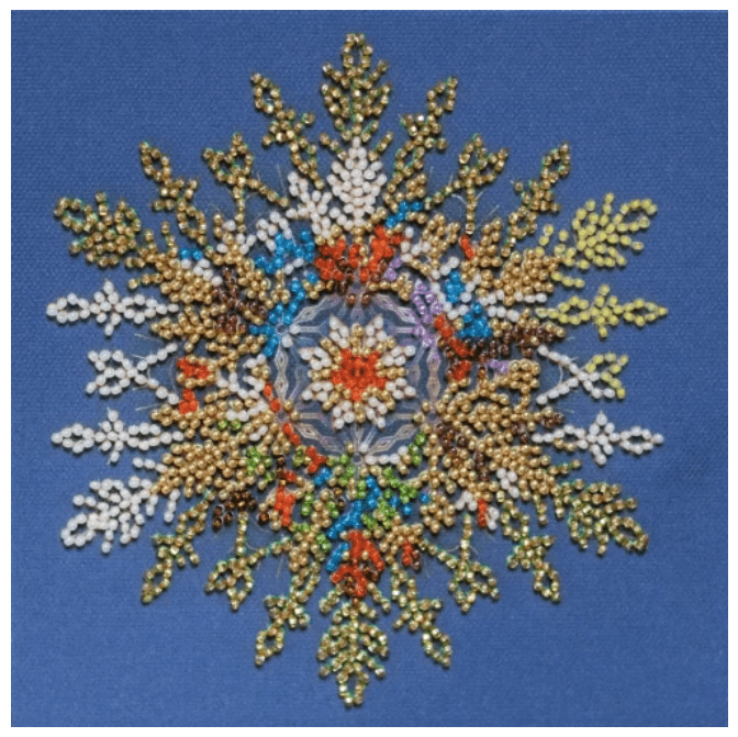 Abris Art. Snow Sparkles Beading Kit - CraftSource Market: Craft Supplies & Kits Beading Kit