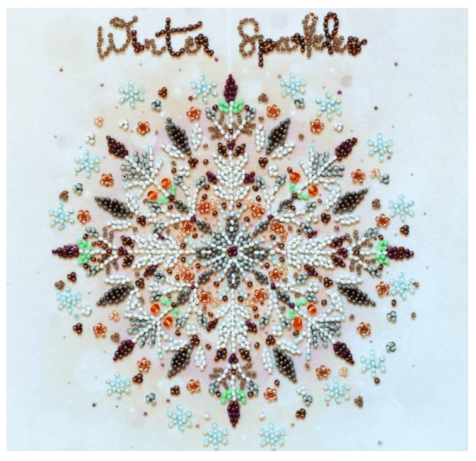 Abris Art. Snowing Beading Kit - CraftSource Market: Craft Supplies & Kits Beading Kit
