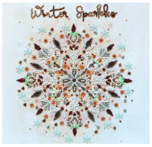 Abris Art. Snowing Beading Kit - CraftSource Market: Craft Supplies & Kits Beading Kit