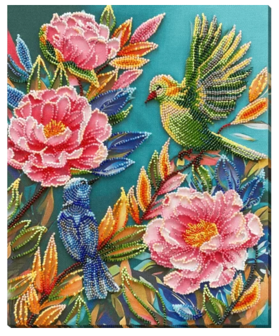 Abris Art. Spring Commotion Beading Kit - CraftSource Market: Craft Supplies & Kits Beading Kit