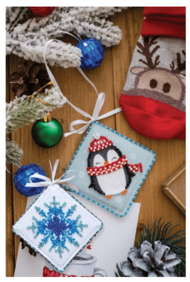 Abris Art. Sweet Little Penguin Decoration Beading Kit - CraftSource Market: Craft Supplies & Kits Beading Kit