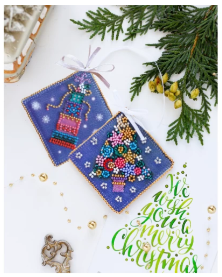 Abris Art. The Holiday Comes to Us Decoration Beading Kit - CraftSource Market: Craft Supplies & Kits Beading Kit