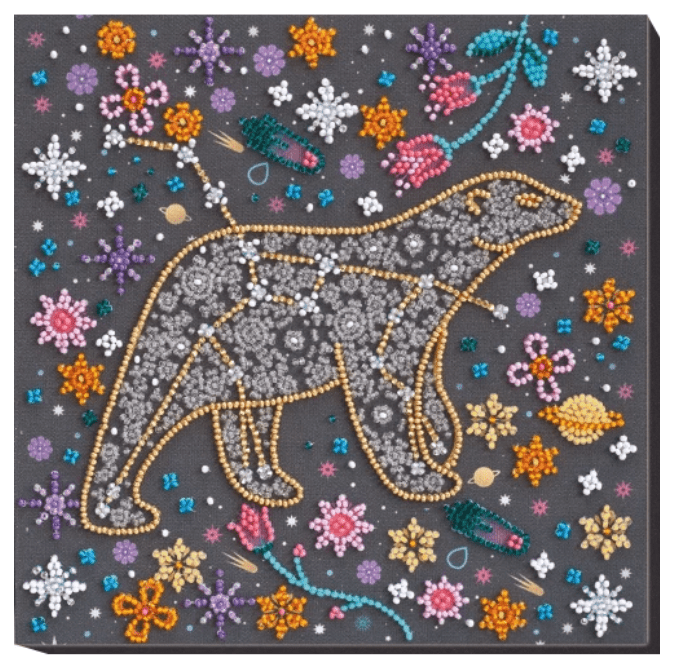Abris Art. Under the Star of Happiness Beading Kit - CraftSource Market: Craft Supplies & Kits Beading Kit