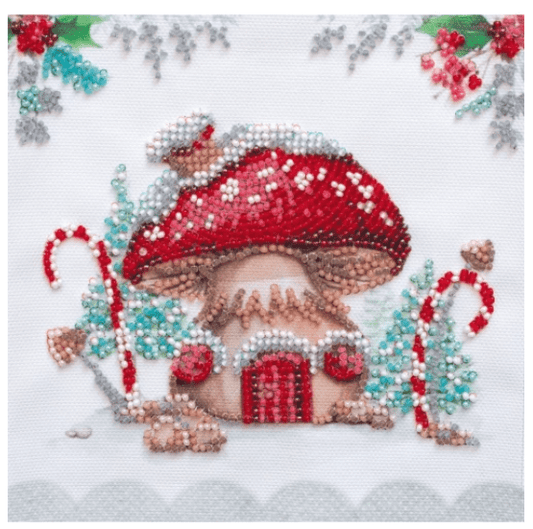 Abris Art. Winter magic Beading Kit - CraftSource Market: Craft Supplies & Kits Beading Kit