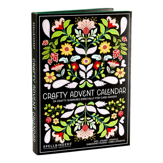 The Spellbinders 2025 Crafty Advent Calendar box