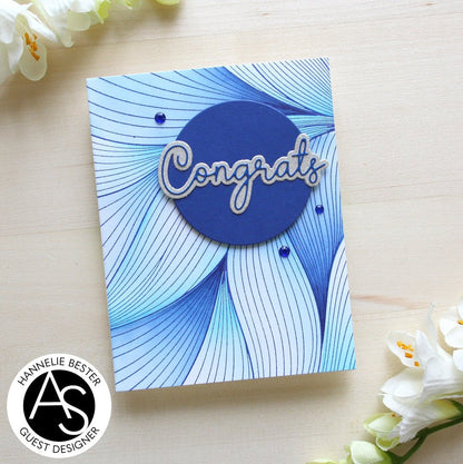 Alex Syberia Designs Abstract Background Stencil Set - CraftSource Market: Craft Supplies & Kits Papercraft > Stencils
