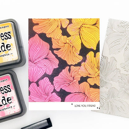 Alex Syberia Designs Abstract Floral Background Press Plate - CraftSource Market: Craft Supplies & Kits Betterpress